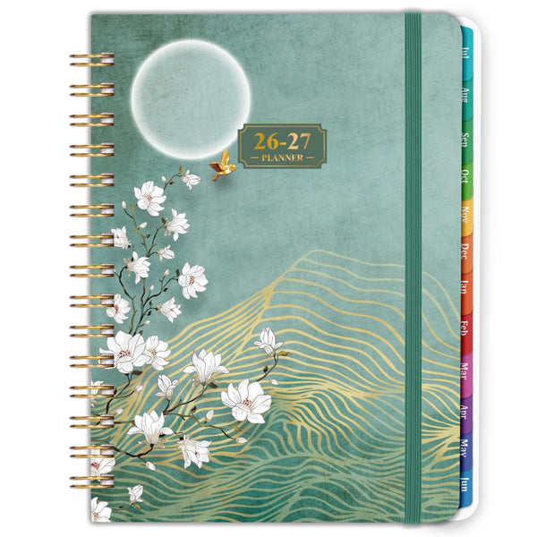 Planner 2025-2026 - JUL 2025 - JUN 2026, Academic Planner 2025-2026, Weekly and Monthly, Calendar 2026 with Premium Paper, Twin-Wire Binding -