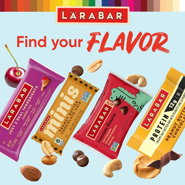 Larabar Cashew Cookie, Fruit and Nut Bars, Gluten Free and Vegan, 27.2 oz, 16 Ct