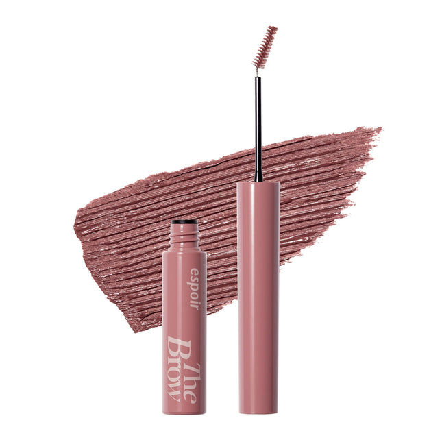 Espoir the Brow Color Fixing Cara #6 Rosy Brown 0.1 Fl Oz | Easy Fixing without 
