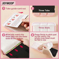 JOYMOOP Flat Mop Head, 13-Inch Mop-Head with 13-Inch Microfiber Mop Pad Replacement - Pink, 1 Pack (Mop-Head Only)