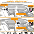 DoHonest Baby Car Camera HD 1080P - Rear-Facing Car Baby Monitor with Night Vision, Adjustable View Angle, Easy Setup, Anti-Glare Display, Safety
