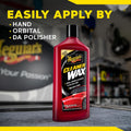 Meguiar’s Cleaner Wax, Liquid Car Wax For Diy Drivers & Detailers—Cleans, Polishes And Protects; Use On Exterior Paint And Clear Coat Surfaces On