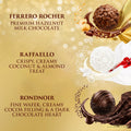 Ferrero Rocher Collection, Fine Hazelnut Milk Chocolates, 24 Count Gift Box, Assorted Coconut Candy and Chocolates, 9.1 oz, Perfect Easter Egg and
