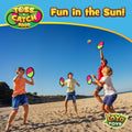 Yoya Toys Toss and Catch Ball Game Toy Set - 4 Paddles & 4 Sticky Balls - Fun Kids Outdoor Games Activity for Backyard, Beach, Park, Camping -