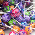 Tootsie Roll Tootsie Pops Assorted with Chocolatey Center, 3.75 Pound, 100 Count Giveaway Box, Peanut Free, Gluten Free Wild Berry Flavors, 60 Ounce