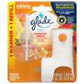 Glade PlugIns Refills Air Freshener Starter Kit, Hawaiian Breeze, Scented and Essential Oils for Home and Bathroom, 0.67 Fl Oz, 1 Warmer + 1