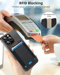For Magsafe Wallet, Strongest Magnetic Wallet for Iphone 16/15/14/13/12 Series, 7 Cards Holder, Magnetic Phone Wallet, Leather Minimalist Slim