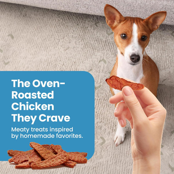 Blue Buffalo Nudges Chicken Jerky Bites Natural Dog Treats, Tender & Meaty Dog Snacks, Healthy Reward or Training Treat, Made in the USA with Real