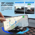 Multifunction Car Anti-Slip Mat, Rotatable anti Skid Car Dashboard Pad with Temporary Parking Numbe, 360ÃÂ° Rotating Universal Car Phone