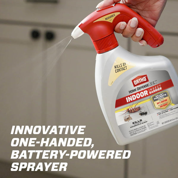 Ortho Home Defense Max Indoor Insect Barrier, 1.5 L Quickhand Sprayer