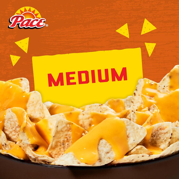 Pace Medium Nacho Cheese Sauce, 10.5 oz Can Nacho Cheese Sauce Medium 10.5 Ounce (Pack of 1)