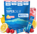 Supercalm Powdered Drink Mix, Raspberry Lemonade, L Theanine, Ksm-66 Ashwagandha, Magnesium Glycinate, Vitamin D 3, Supplements for Relaxation &