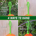 Target Holders - Choose Between Clay Claw Hangers or Caddy In Ground Stakes, Versatile for Shooting Practice Clay Claw 50 Pack