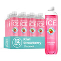 Sparkling Ice, Kiwi Strawberry Sparkling Water, Zero Sugar Flavored Water, with Antioxidants and Vitamins, Zero Sugar, 17 fl oz Bottles (Pack of