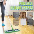 XL Mop Pads Compatible with Swiffer XL Dry Sweeping Cloths, Reusable Wet Pads Refill X-Large Size Fits for Swiffer XL Wet Pads Refills -For
