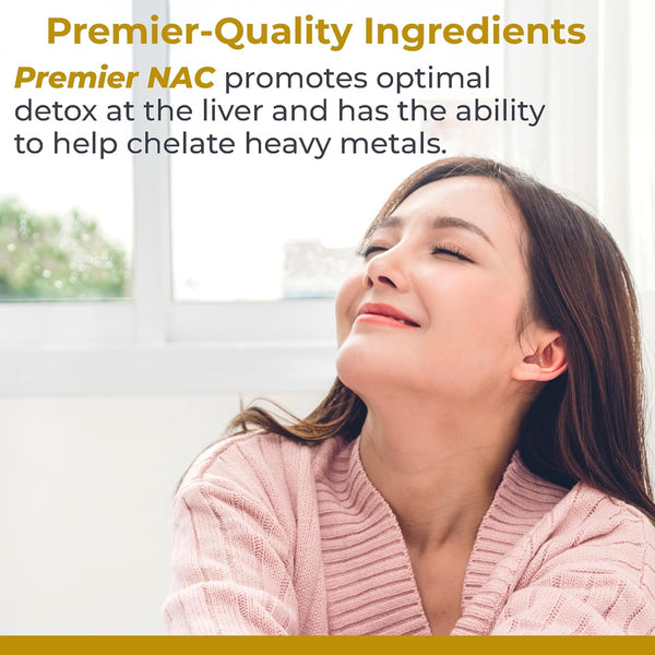 Premier Research Labs Premier NAC - NAC Supplement N-Acetyl Cysteine, N-Acetyl-L-Cysteine, Liver & Immune Support, 300Mg NAC per Capsule - 60