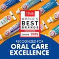 ARM & HAMMER Essentials Fluoride-Free Toothpaste, Whitening + Activated Charcoal Toothpaste, 4 Pack of 4.3oz Tubes, Clean Mint, 100% Natural