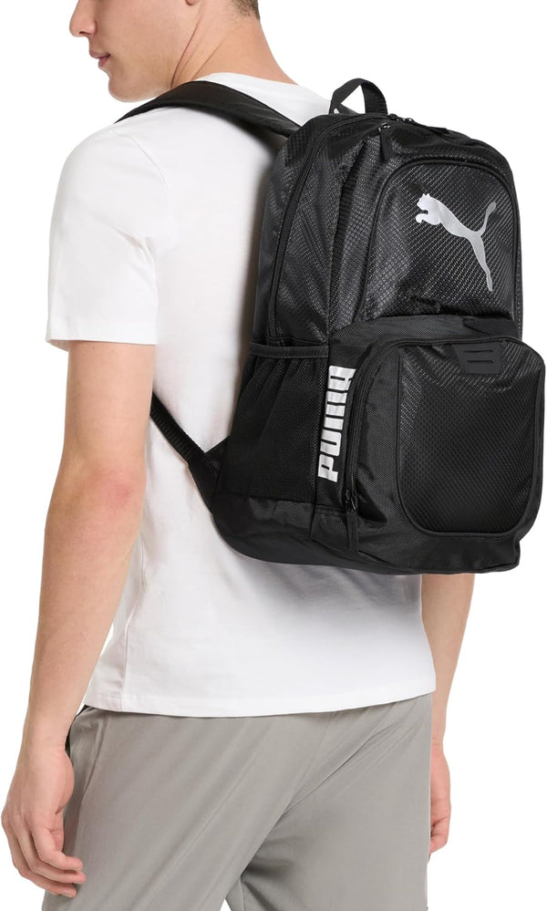 PUMA Contender Backpack, Rose Gold Cheetah, One Size