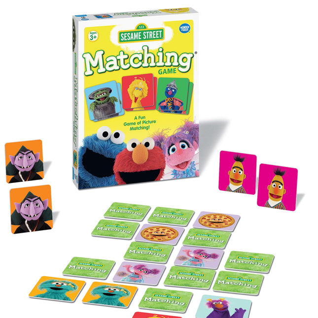 Wonder Forge Sesame Street Memory Matching Game: Fun Toddler Learning Toys & Gam