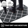 Finchitty Indoor Door Mat, Dirt Resistant and Absorbent, Low-Profile, Non-Slip, Washable Inside Floor Mats for Front Door, Back, and Entrance, 32"