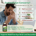 Zooone- 90Pcs Lutein Eye Vitamins Supplement for Macular Health and Dry Eye, Contains Lutein, Zinc, Vitamins C/E & Zeaxanthin to Support Eye Health