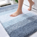 OLANLY Bathroom Rug Mat 30X20, Extra Soft and Absorbent Microfiber Bath Rugs, Non-Slip Plush Shaggy Bath Carpet, Machine Wash Dry, Bath Mats for