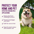 Health Extension Advanced Chew Solution with 3 Bittering Agents 8oz - Effectively Stops Licking, Biting, and Chewing in Pets