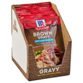 Mccormick 30% Less Sodium Brown Gravy Mix, 0.87 Oz (Pack of 12)