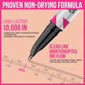iMethod Curved Eyebrow Pen - 2-in-1 Dual-Ended Eyebrow Pencil with Curved Tip and Precise Brush-Tip, Microblading Pen for Natural Hair-Like Brows,