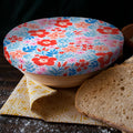 10 Pack Cloth Bowl Covers for Bread Rising - 5 Size Stretch Elastic Food Storage Container Lids - Reusable Cotton Fabric Covers for Food, Fruits,