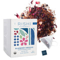 Rishi Tea Blueberry Hibiscus Organic Herbal Tea Bags, Caffeine Free, 15ct Blueberry Hibiscus 15 Count (Pack of 1)