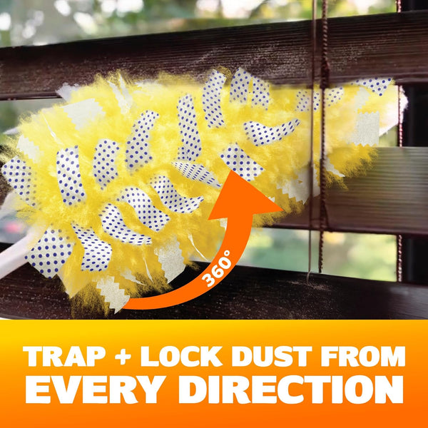 Swiffer Dusters Heavy Duty Multi-Surface Duster Refills for Cleaning, Unscented, 11 Count 1 Pack (11 Count) Ceiling Fan Duster