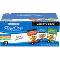 Snack Factory Pretzel Crisps Variety Pack, Individual 1.5 Ounce (Pack of 24) Variety Pack Single Serve 1.5 Ounce (Pack of 24)