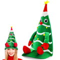 Christmas Hat,Gnome Hat, Strange Dr.Seuss Hats,Holiday Duck Cap for Xmas New Year Festive Party Supplies Green Side