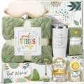 Self Care Gifts for Women Get Well Soon Gifts Basket, Birthday Gifts for Women Care Package Relaxing Spa Gifts Thinking of You Gifts W/ Blanket,