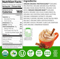 Orgain Organic Vegan Protein Powder, Pumpkin Spice Seasonal Flavor - 21g of Plant Protein, 5g Prebiotic Fiber, No Lactose Ingredients, No Added
