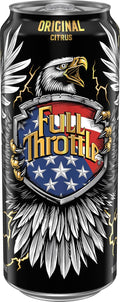 Full Throttle Citrus: Hard-Working Energy Drink. 16 Fl oz | Pack of 15