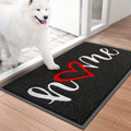 Door Mat, Welcome Mat Low Profile Floor Mat Front Doormat Indoor and Outdoor Doormat Non Slip Rugs for Entryway, Patio, High Traffic Areas
