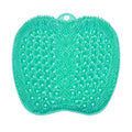 BESKAR XL Larger Shower Foot Scrubber Mat with Non-Slip Suction Cups | Cleans, Smooths, Exfoliates, Massages Your Feet Without Bending, Improve