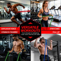 Pull Up Bands, Resistance Bands Set, Exercise Workout Bands for Men & Women, Ideal for Body Stretching, Physical Therapy and Muscle Training Colorful
