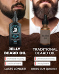 Bossman Jelly Beard Oil for Men (4 Oz, Magic Scent) Ã¢ÂÂ Softens, Moisturizes & Conditions with Natural Ingredients