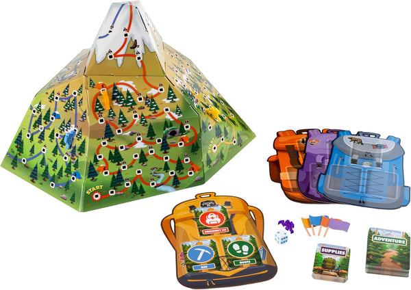 Goliath Summit or Plummet Game | Includes A Giant 13-Inch Tall 3D Mountain | 2-4 Players | Ages 8+ 6.35 x 10.5 x 0.1 inches