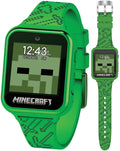 Minecraft Kids Smart Watch – Touchscreen Interactive Watch with 10 Customizable Clock Faces, Built-in Camera, Video Recorder, Alarm, Calculator,