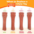 Nylabone Power Chew Textured Ring Dog Chew Toy, Flavor Medley, X-Large | Durable dog toys, long lasting, discourages destructive chewing,