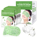 16 Packs Steam Eye Masks for Dry Eyes, Self Heating Warm Compress for Eyes Fatigue & Puffiness Relief, Disposable Heated Eye Mask Travel