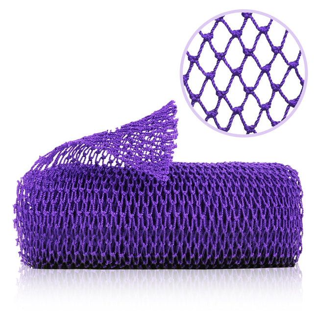 African Net Sponge, Authentic Exfoliating Body Scrubber for Bath and Shower, Multiple Textures with Gentle Deep Exfoliat