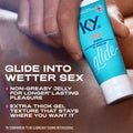 K-Y Jelly Water Based Lube For Sex, Anal Lube, Non-Greasy Water Based Personal Lubricant, pH Friendly Sex Lube Can Be Used With Sex Toys For Women