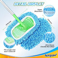 KEEPOW Reusable Mop Pads Compatible with Swiffer Sweeper Mop â Microfiber Wet & Dry Mopping Cloths for All Floors, Washable Compatible with