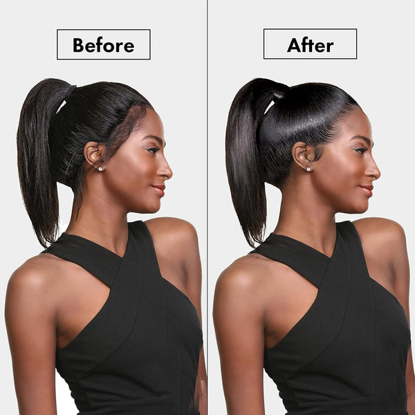 EBIN NEW YORK Wonder Ponytail Bond Freeze Spray Extreme Firm Hold - Coarse Hair 8oz/ 245ml | Long Lasting Hold, 24-Hour Frizz Control, Shine