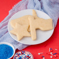 Sweets Indeed 4th of July Sprinkles 6 Cell Jar – Patriotic Nonpareils, Star Sprinkles, Jimmies and Sanding Sugar for Baking & Decorating Cupcakes,